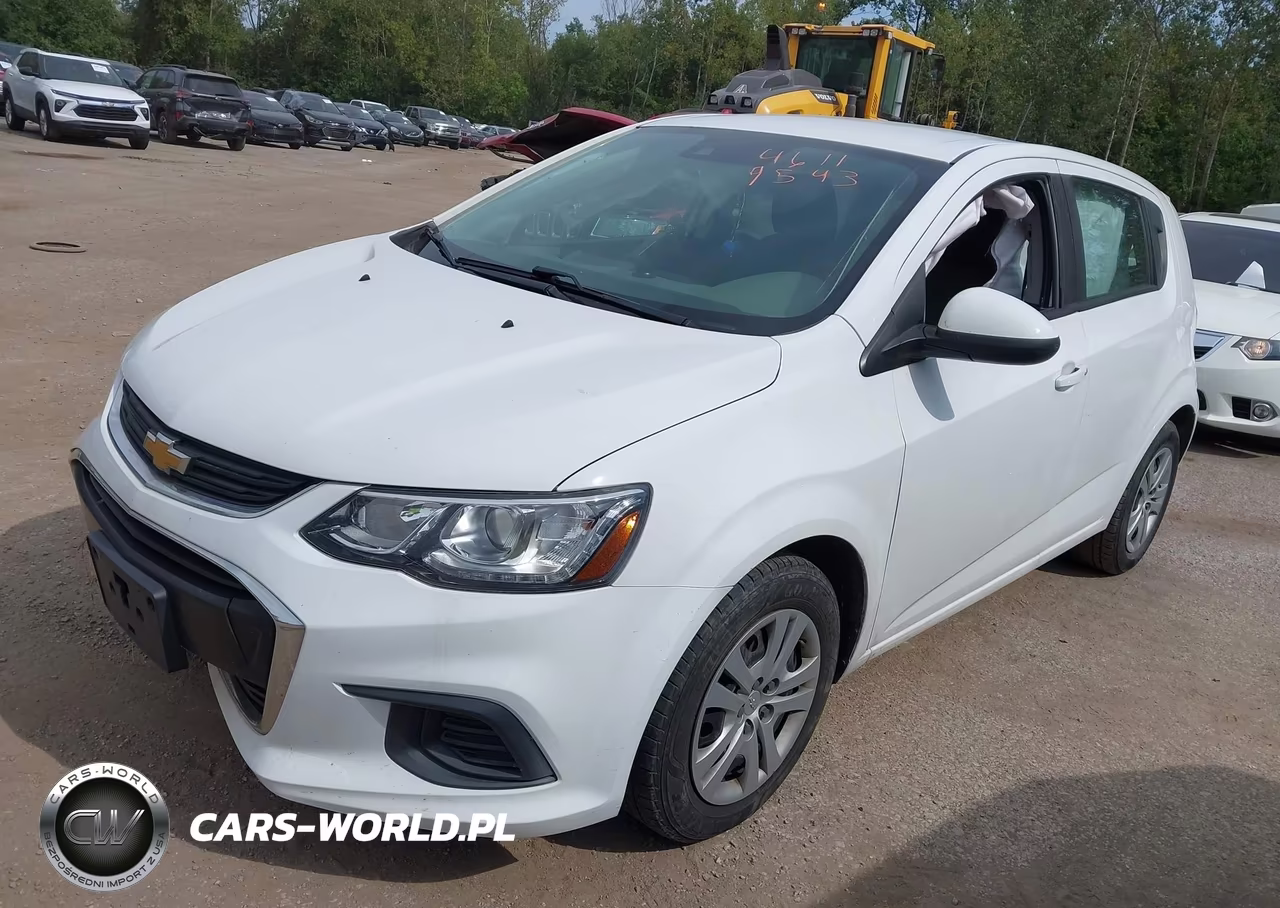 2019 Chevrolet Sonic Lt Auto VIN:1G1JG6SB5K4140258 - 2