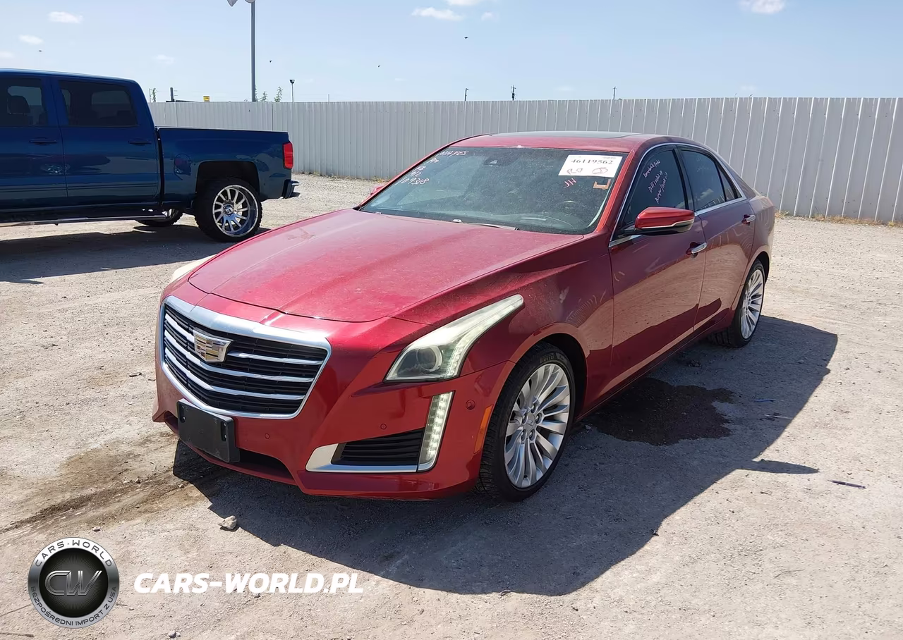 2015 Cadillac Cts Performance VIN:1G6AS5S34F0136257 - 2