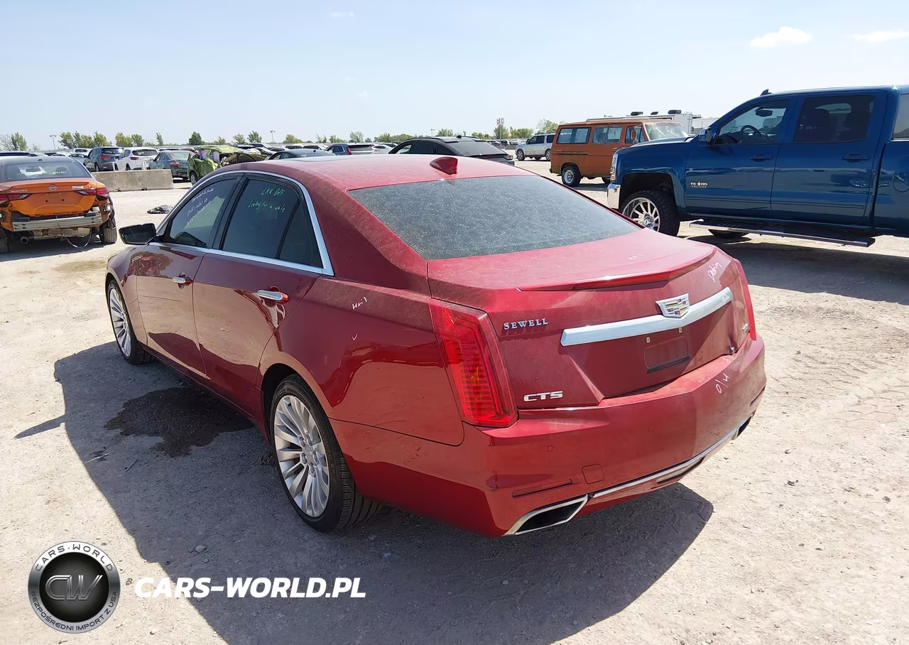 2015 Cadillac Cts Performance VIN:1G6AS5S34F0136257 - 3