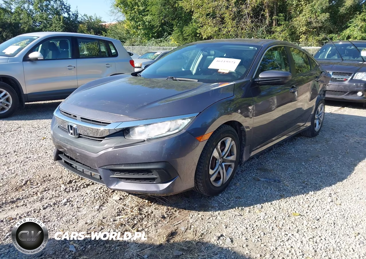2017 Honda Civic Lx VIN:19XFC2E59HE059293 - 2