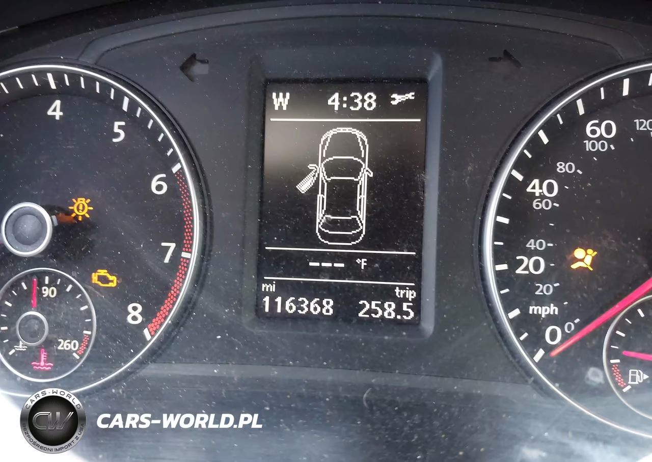 2013 Volkswagen Passat 2.5L Se VIN:1VWBH7A31DC020911 - 7