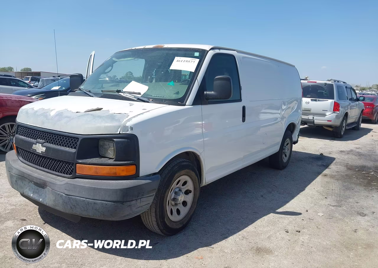 2009 Chevrolet Express Work Van VIN:1GCFG15XX91129453 - 2