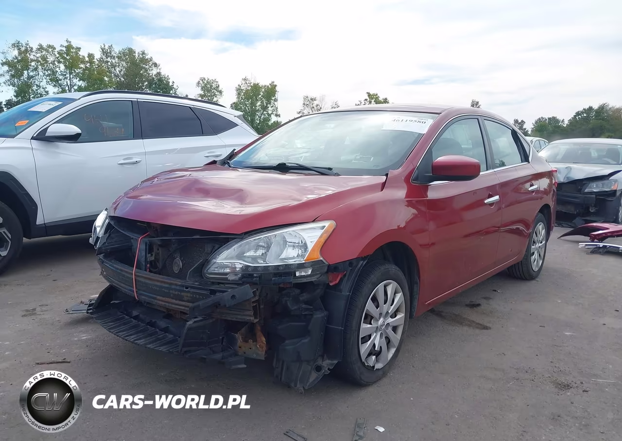 2015 Nissan Sentra Fe+ S-S-Sl-Sr-Sv VIN:3N1AB7AP9FL642119 - 2