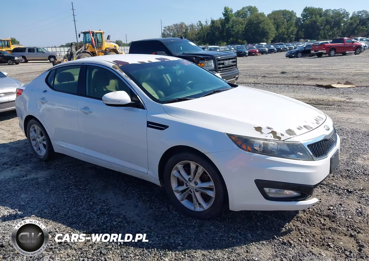 2013 Kia Optima Lx VIN:5XXGM4A77DG138337 - 1