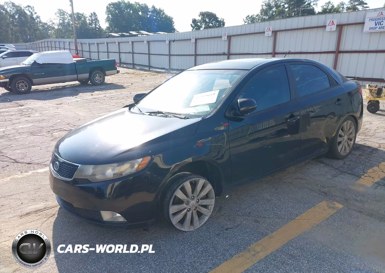 2011 Kia Forte Sx VIN:KNAFW4A3XB5382095 - 2