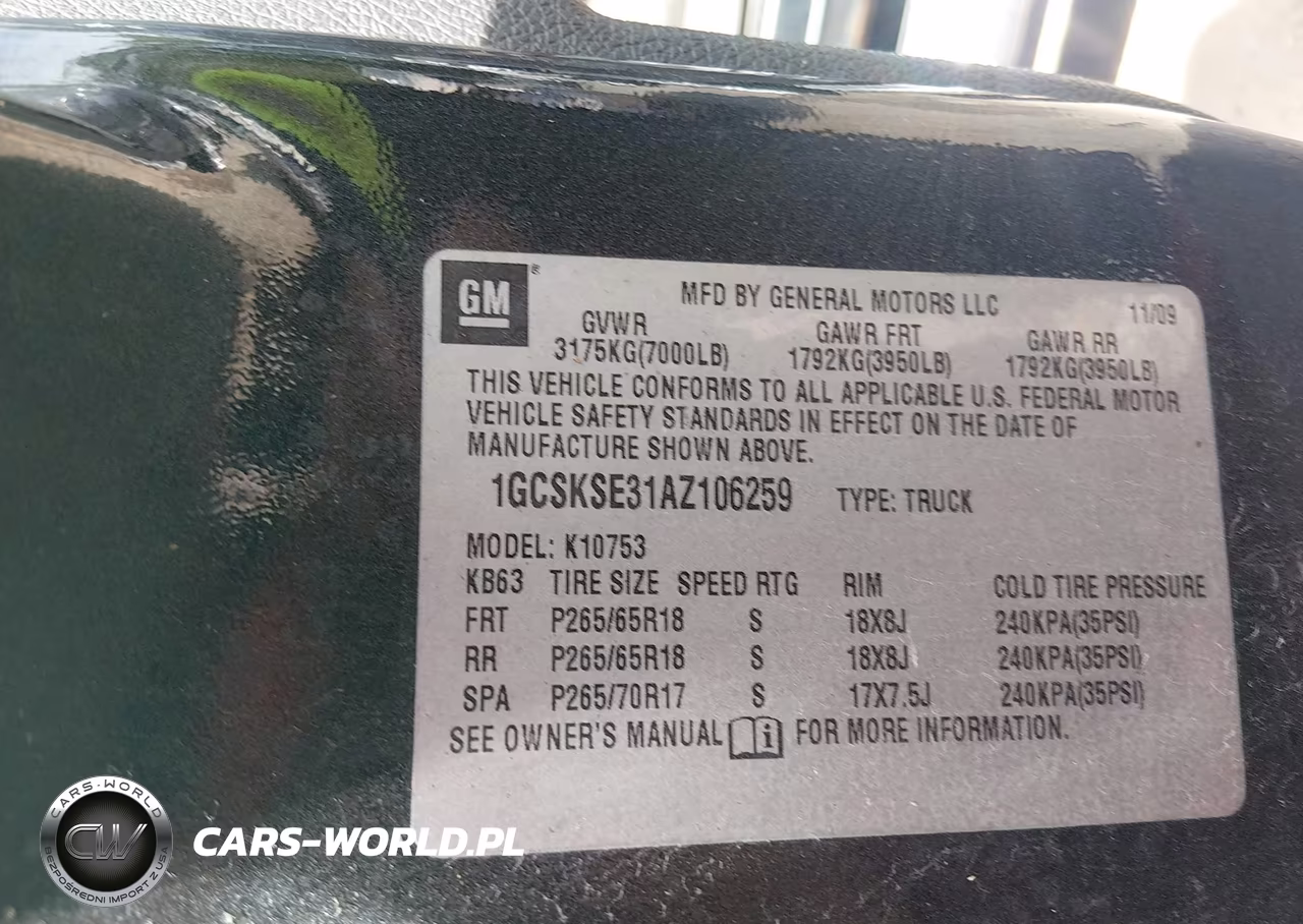 2010 Chevrolet Silverado 1500 Lt VIN:1GCSKSE31AZ106259 - 9