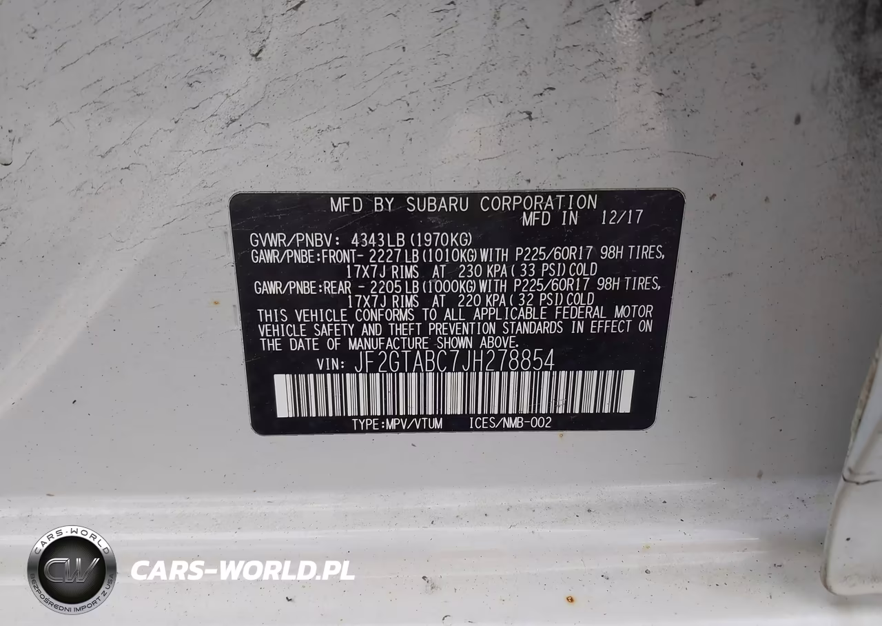 2018 Subaru Crosstrek Premium VIN:JF2GTABC7JH278854 - 9