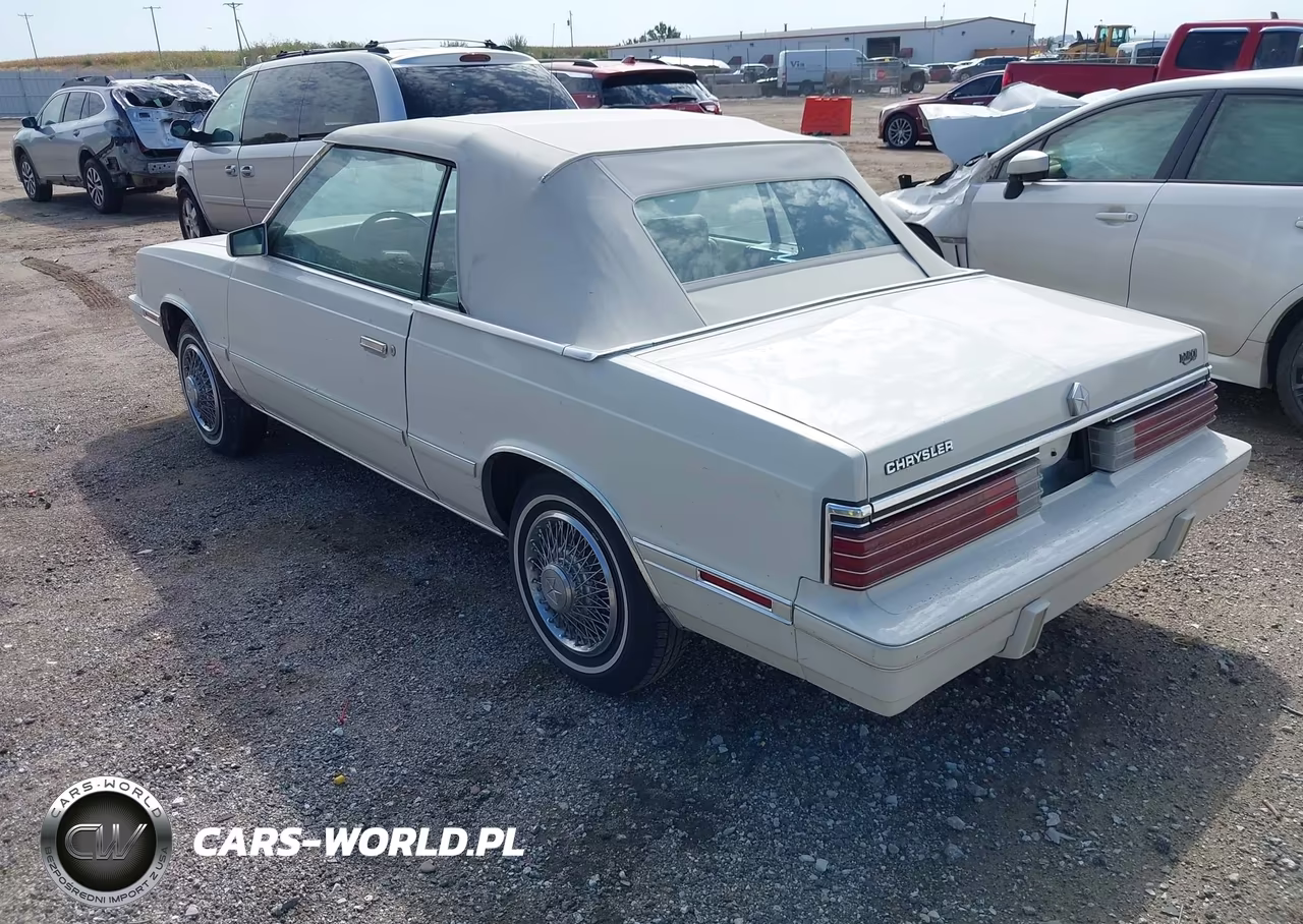 1984 Chrysler Lebaron VIN:1C3BC55G2EG260101 - 3