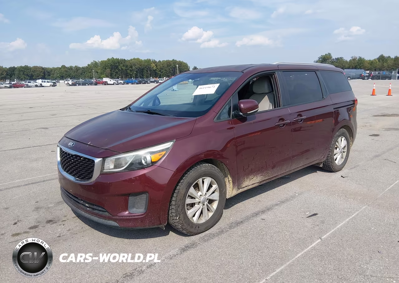 2016 Kia Sedona Lx VIN:KNDMB5C11G6150915 - 2