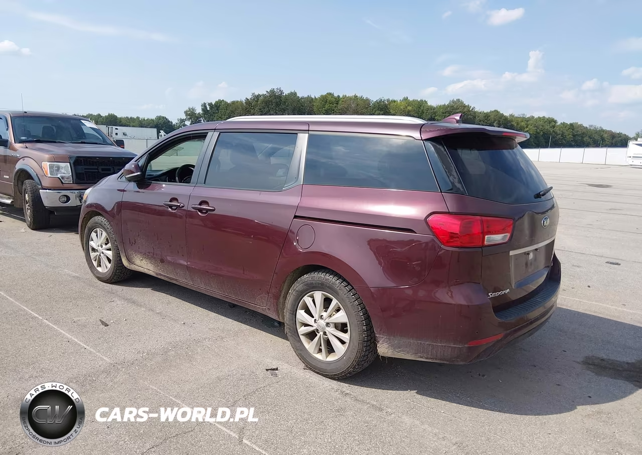 2016 Kia Sedona Lx VIN:KNDMB5C11G6150915 - 3