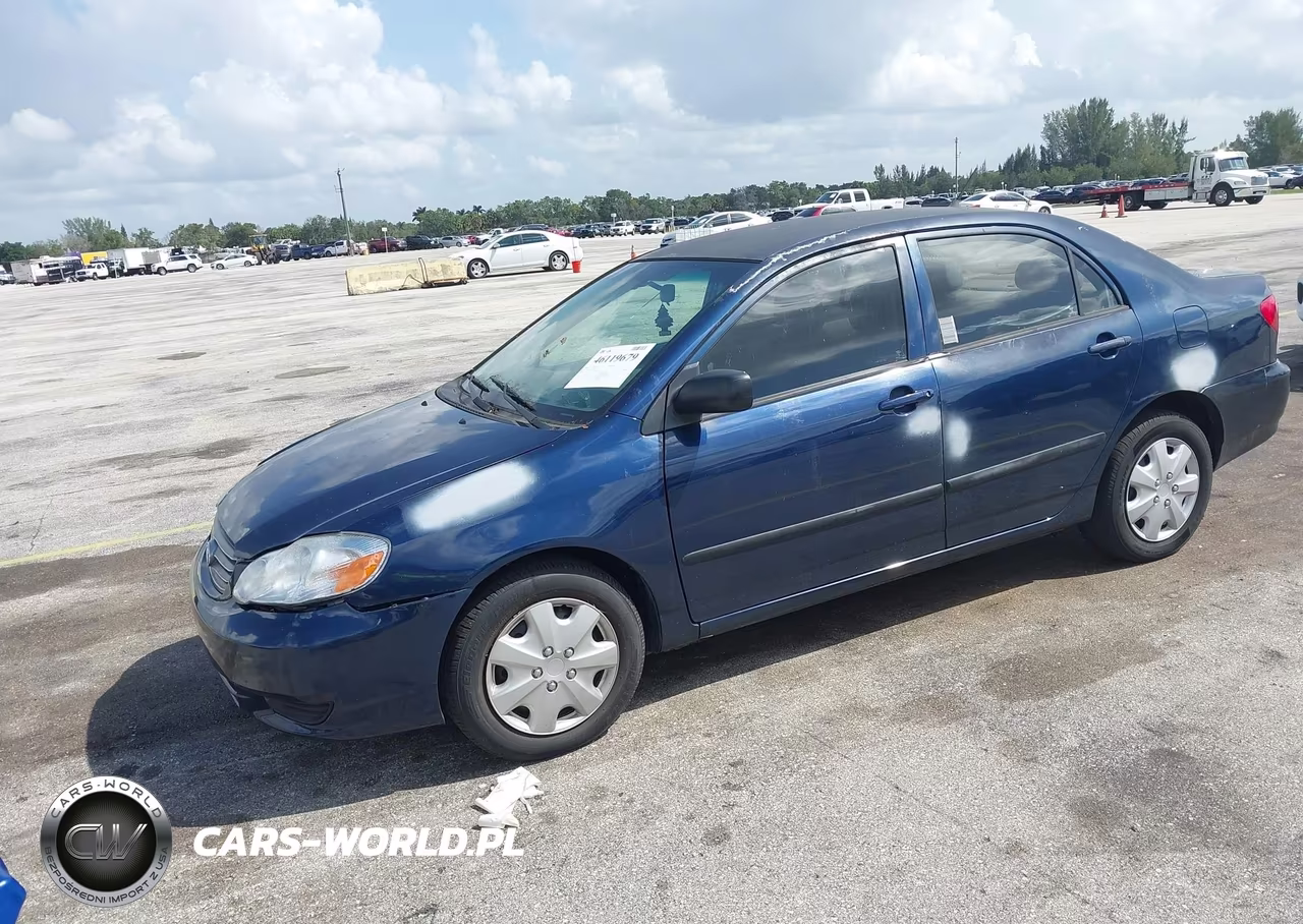 2003 Toyota Corolla Ce VIN:1NXBR32E83Z154277 - 2