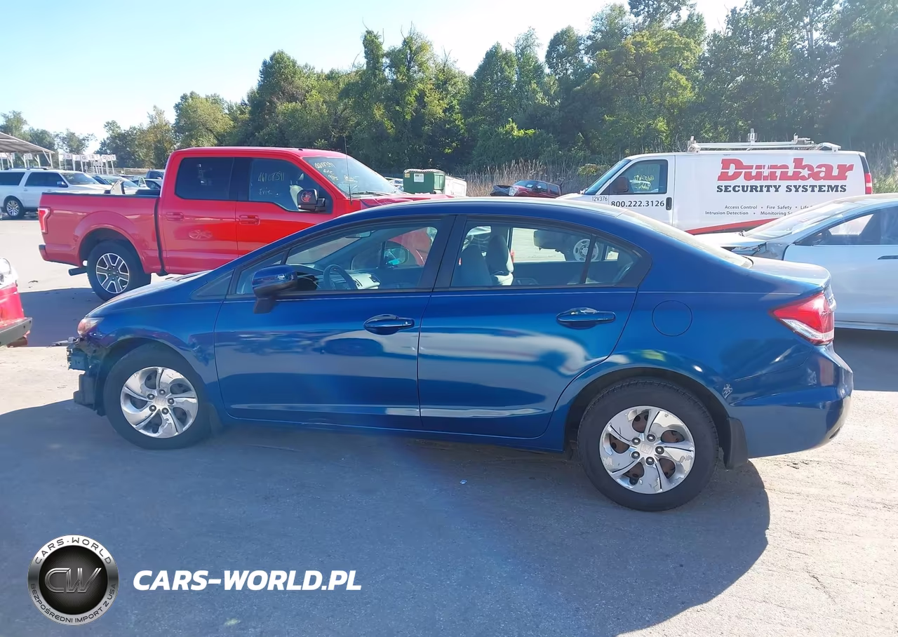 2014 Honda Civic Lx VIN:2HGFB2F55EH501439 - 15