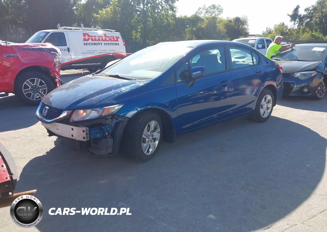 2014 Honda Civic Lx VIN:2HGFB2F55EH501439 - 2
