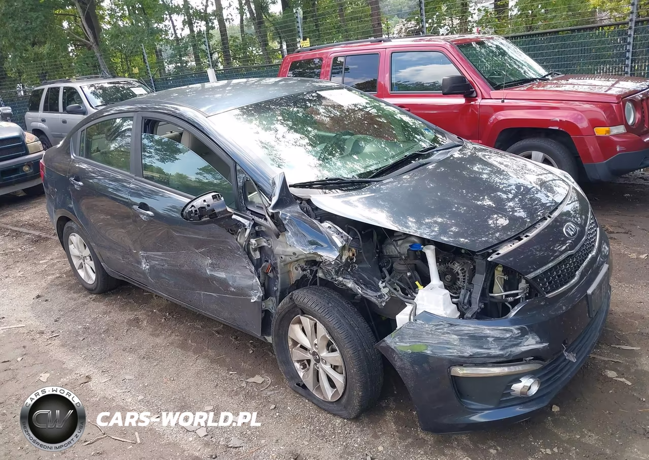 2017 Kia Rio Ex VIN:KNADN4A37H6012977 - 1