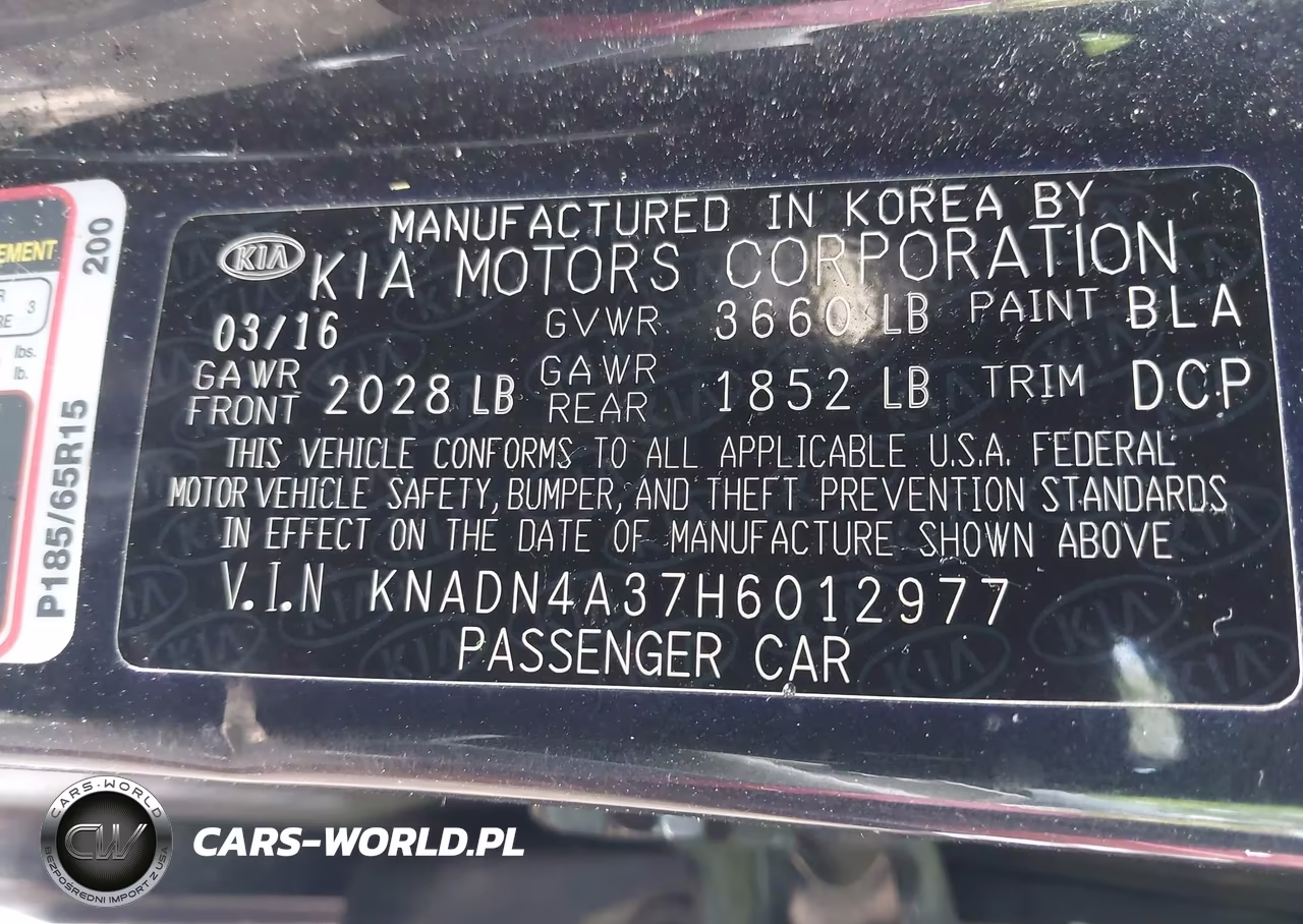 2017 Kia Rio Ex VIN:KNADN4A37H6012977 - 9