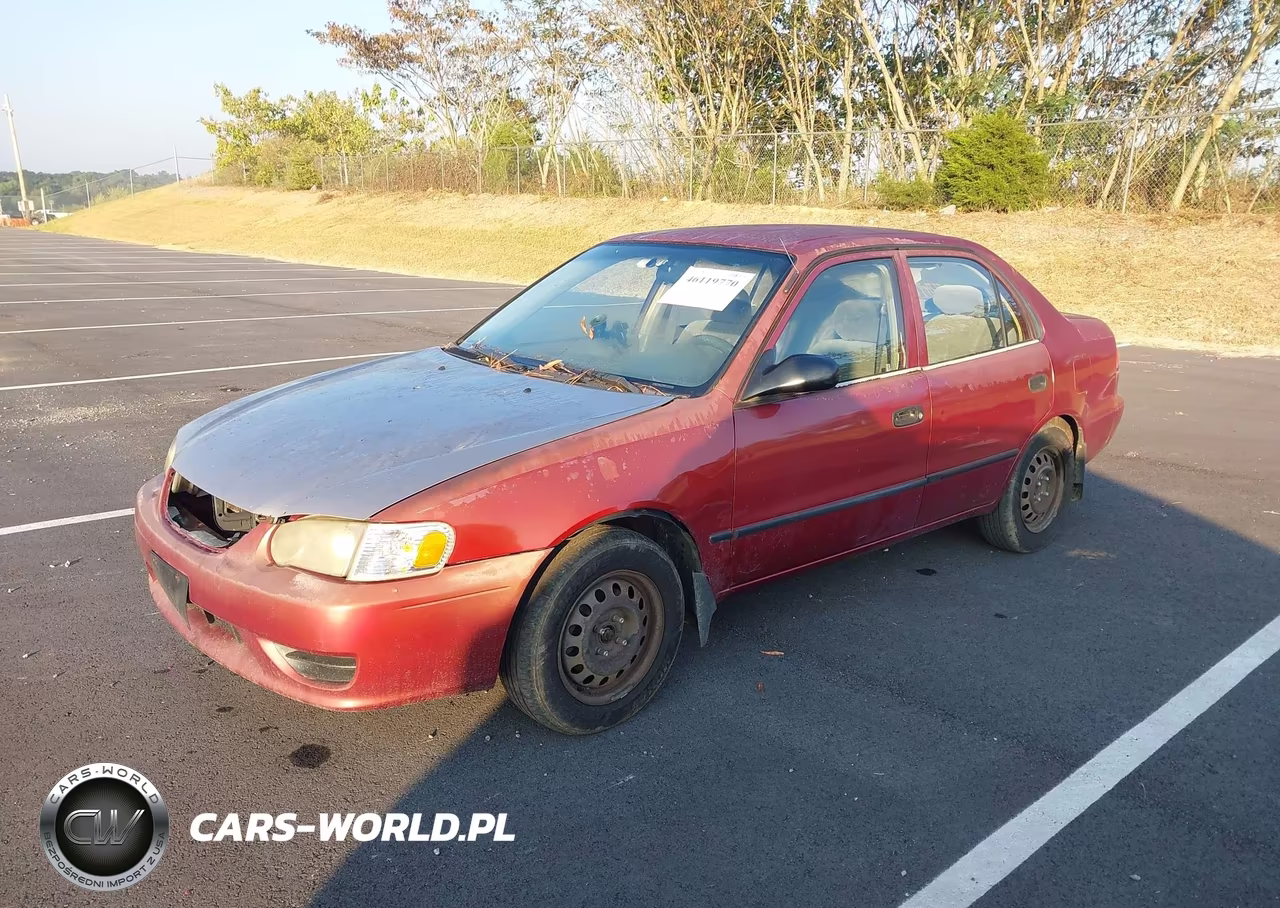 2001 Toyota Corolla Ce-Le-Sport VIN:2T1BR12E51C821857 - 2