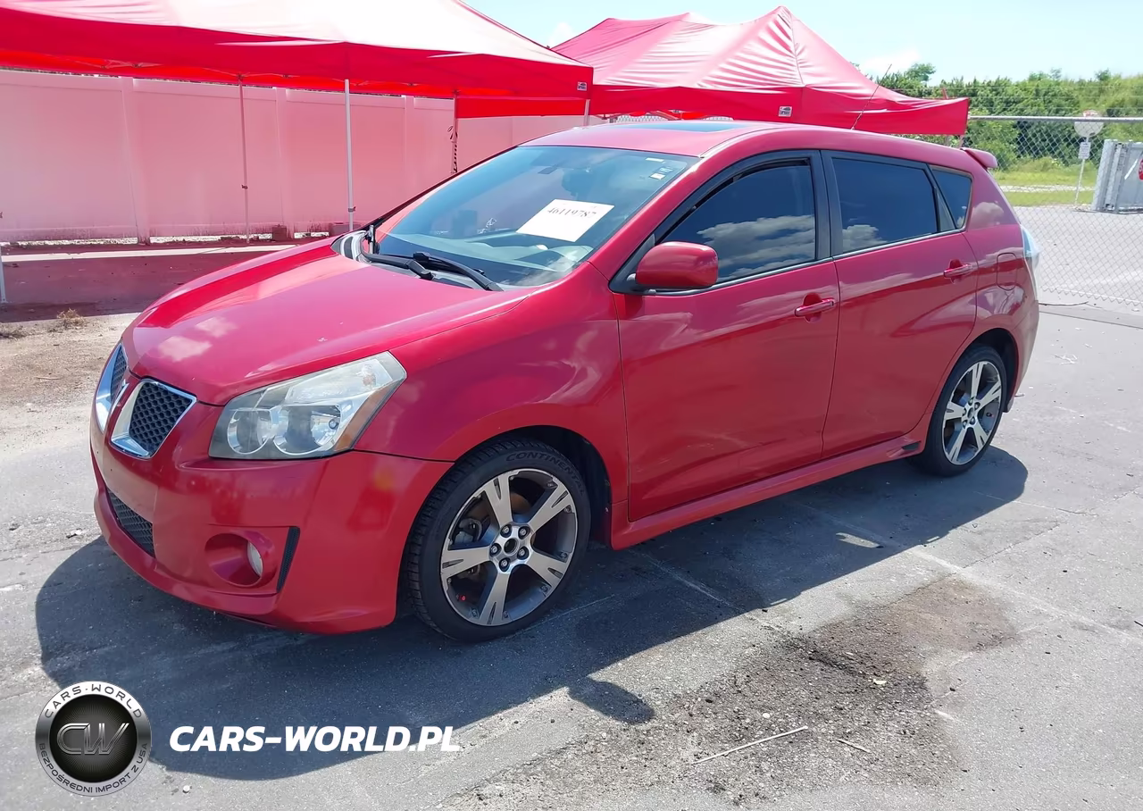 2009 Pontiac Vibe Gt VIN:5Y2SR670X9Z451923 - 2