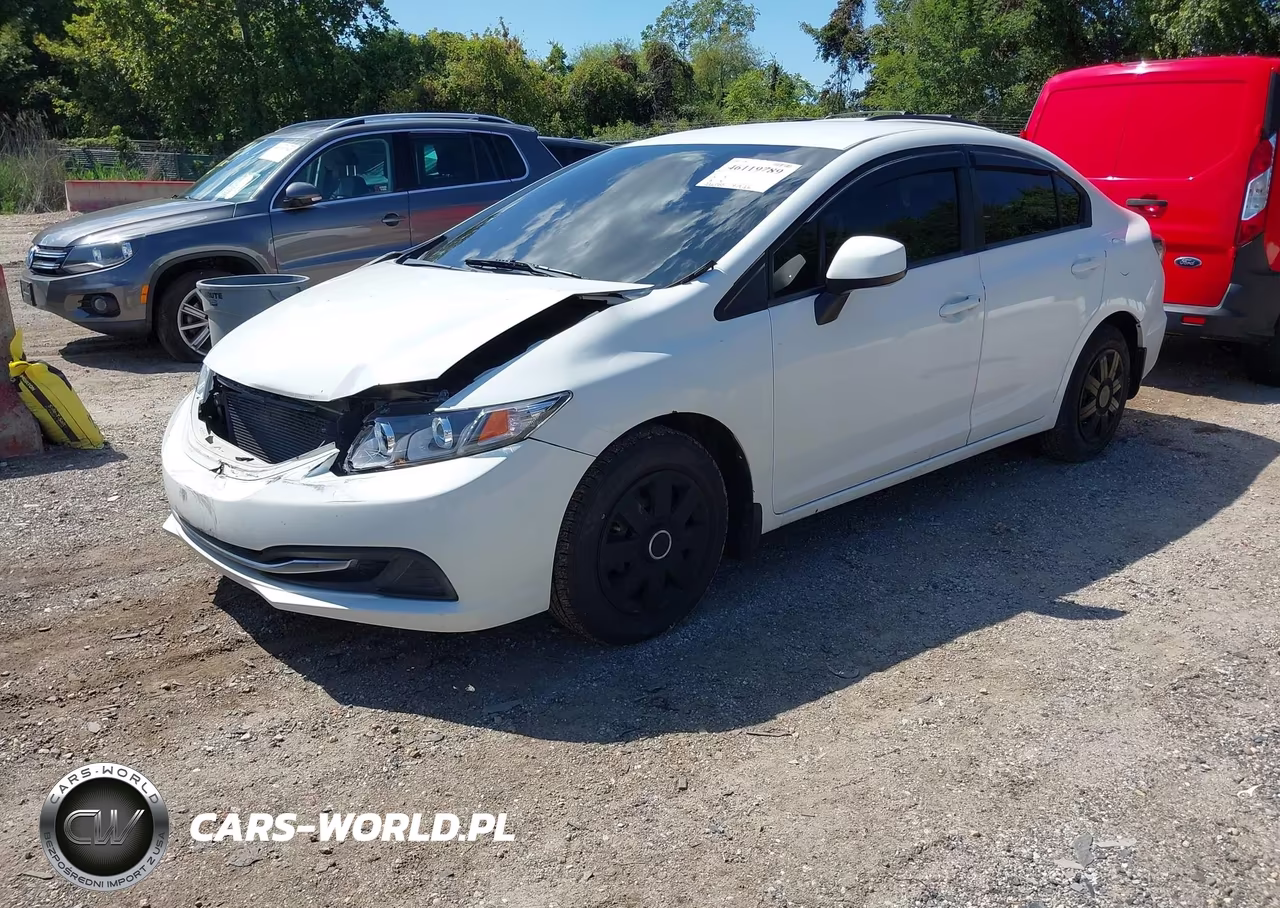 2013 Honda Civic Lx VIN:2HGFB2F58DH523367 - 2