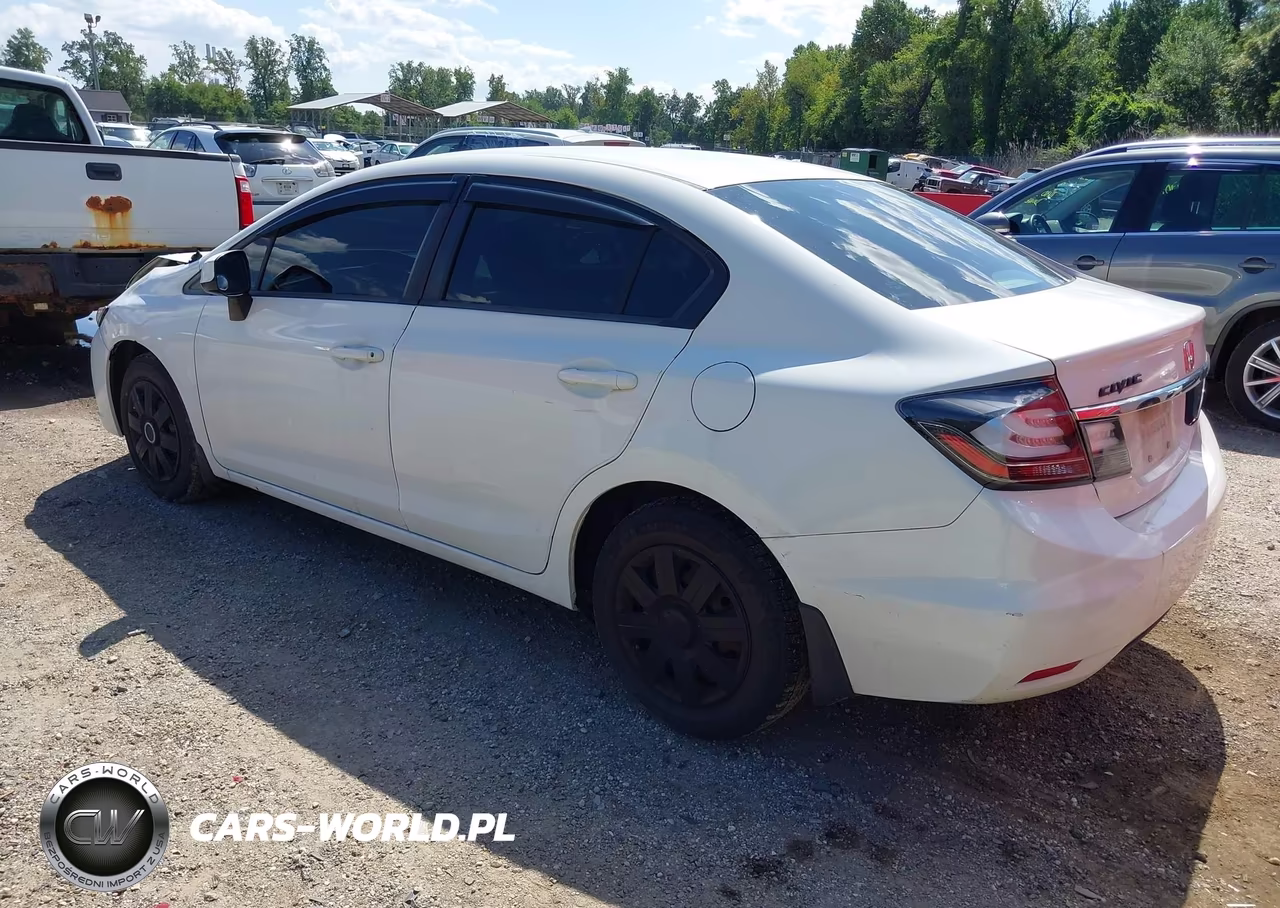2013 Honda Civic Lx VIN:2HGFB2F58DH523367 - 3