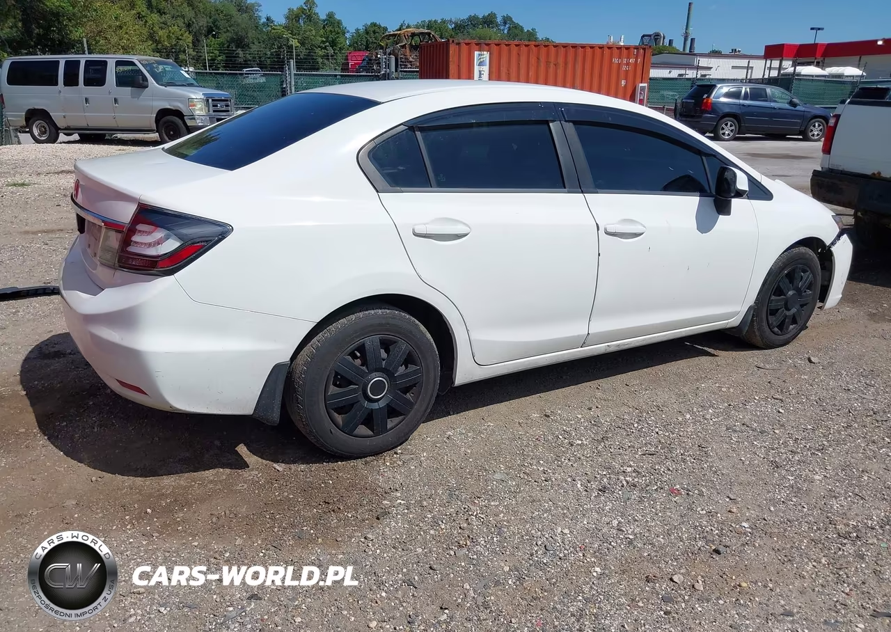 2013 Honda Civic Lx VIN:2HGFB2F58DH523367 - 4