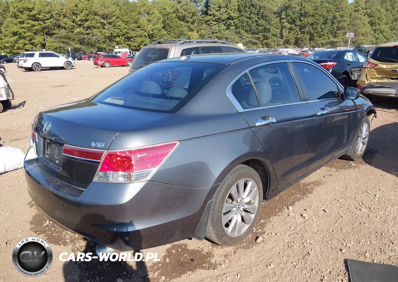 2012 Honda Accord 3.5 Ex-L VIN:1HGCP3F81CA023097 - 4