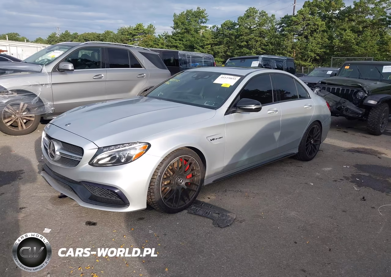 2018 Mercedes-Benz Amg C 63 S VIN:55SWF8HB2JU237894 - 2