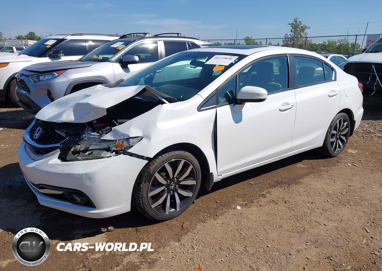 2014 Honda Civic Ex-L VIN:19XFB2F93EE067423 - 2