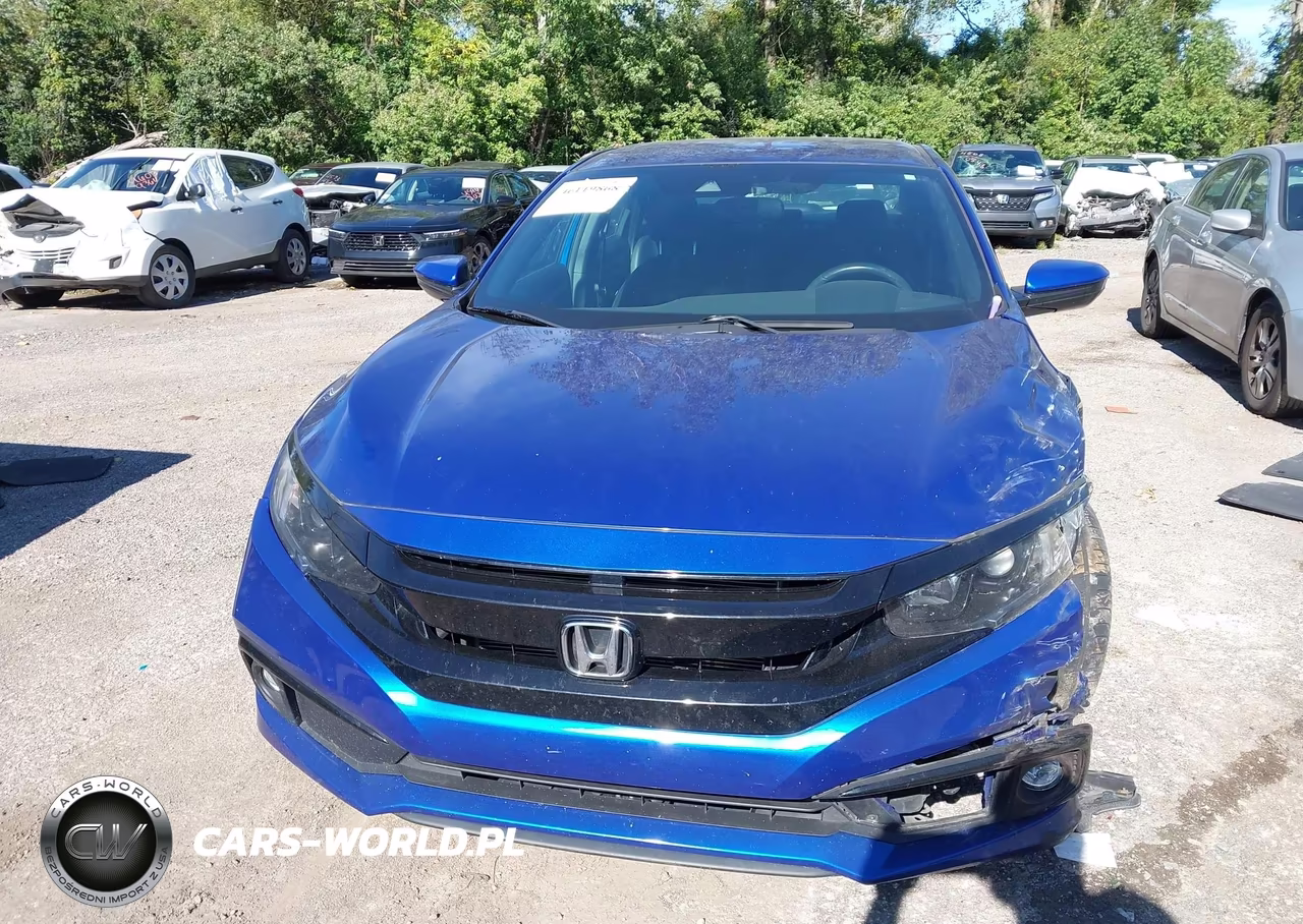 2021 Honda Civic Sport VIN:2HGFC2F83MH518617 - 12