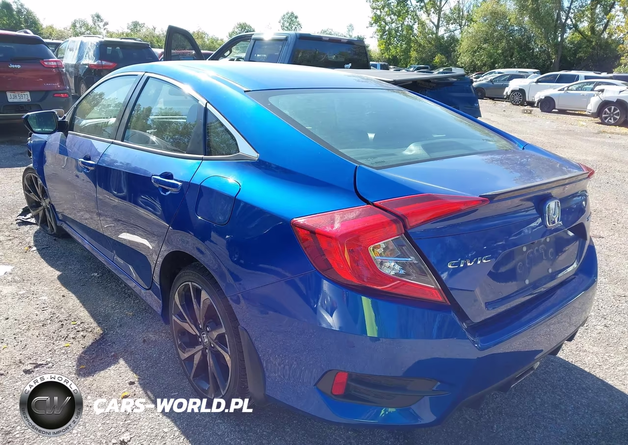 2021 Honda Civic Sport VIN:2HGFC2F83MH518617 - 3