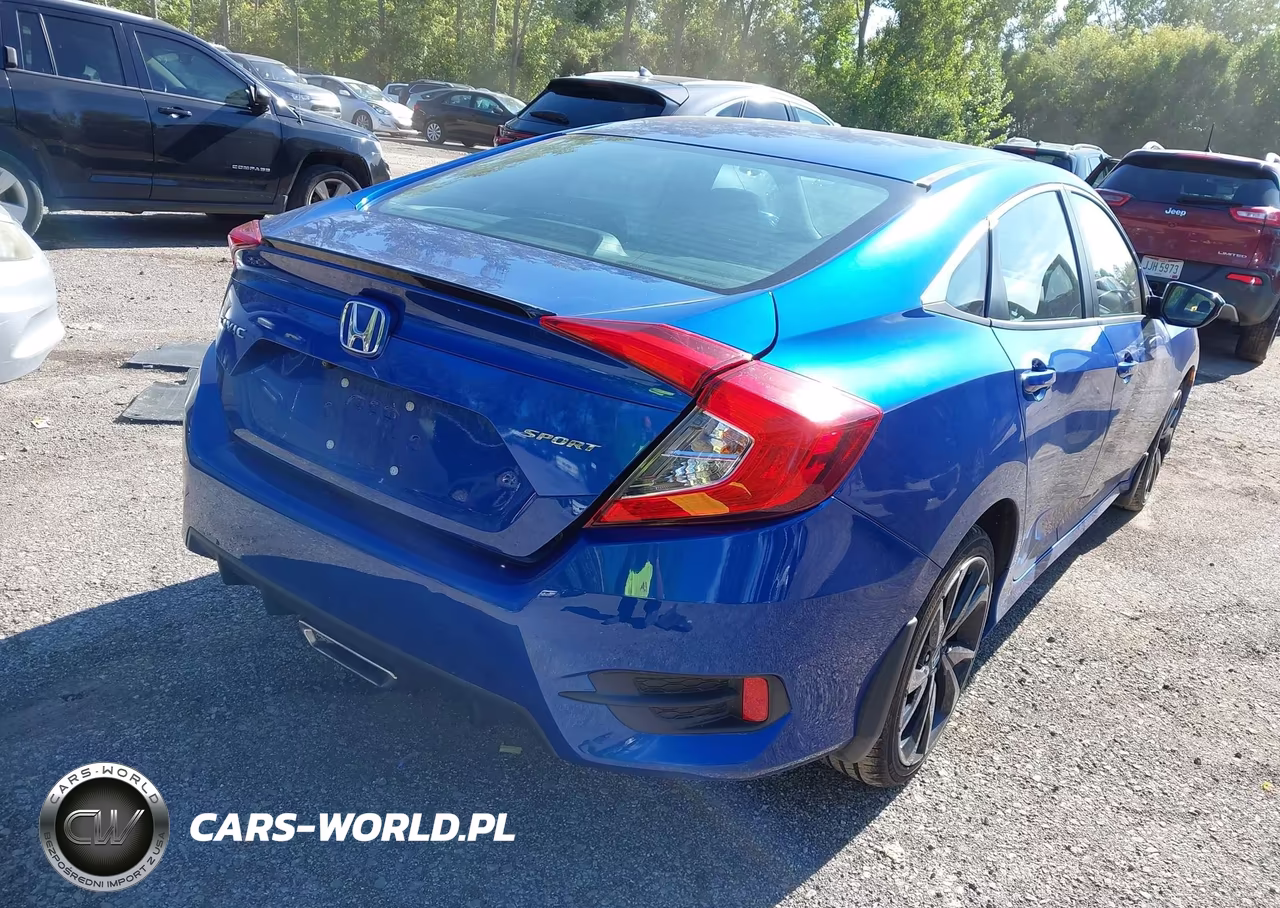 2021 Honda Civic Sport VIN:2HGFC2F83MH518617 - 4