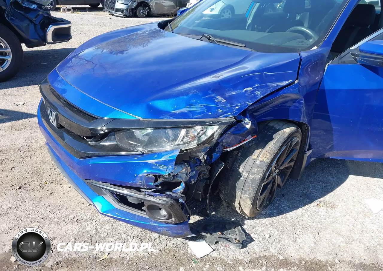 2021 Honda Civic Sport VIN:2HGFC2F83MH518617 - 6
