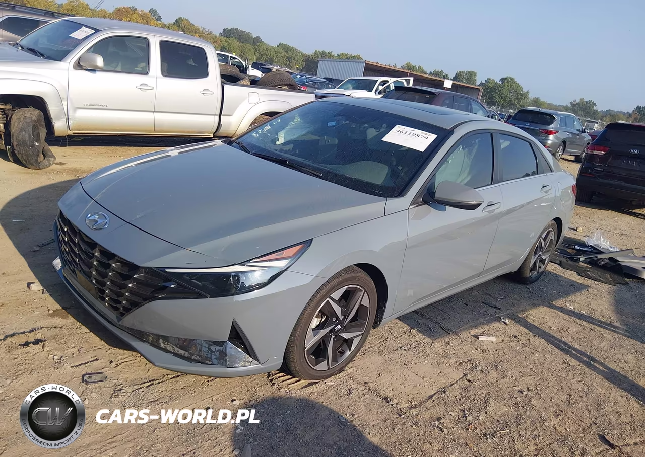 2021 Hyundai Elantra Sel VIN:KMHLN4AG9MU089630 - 2