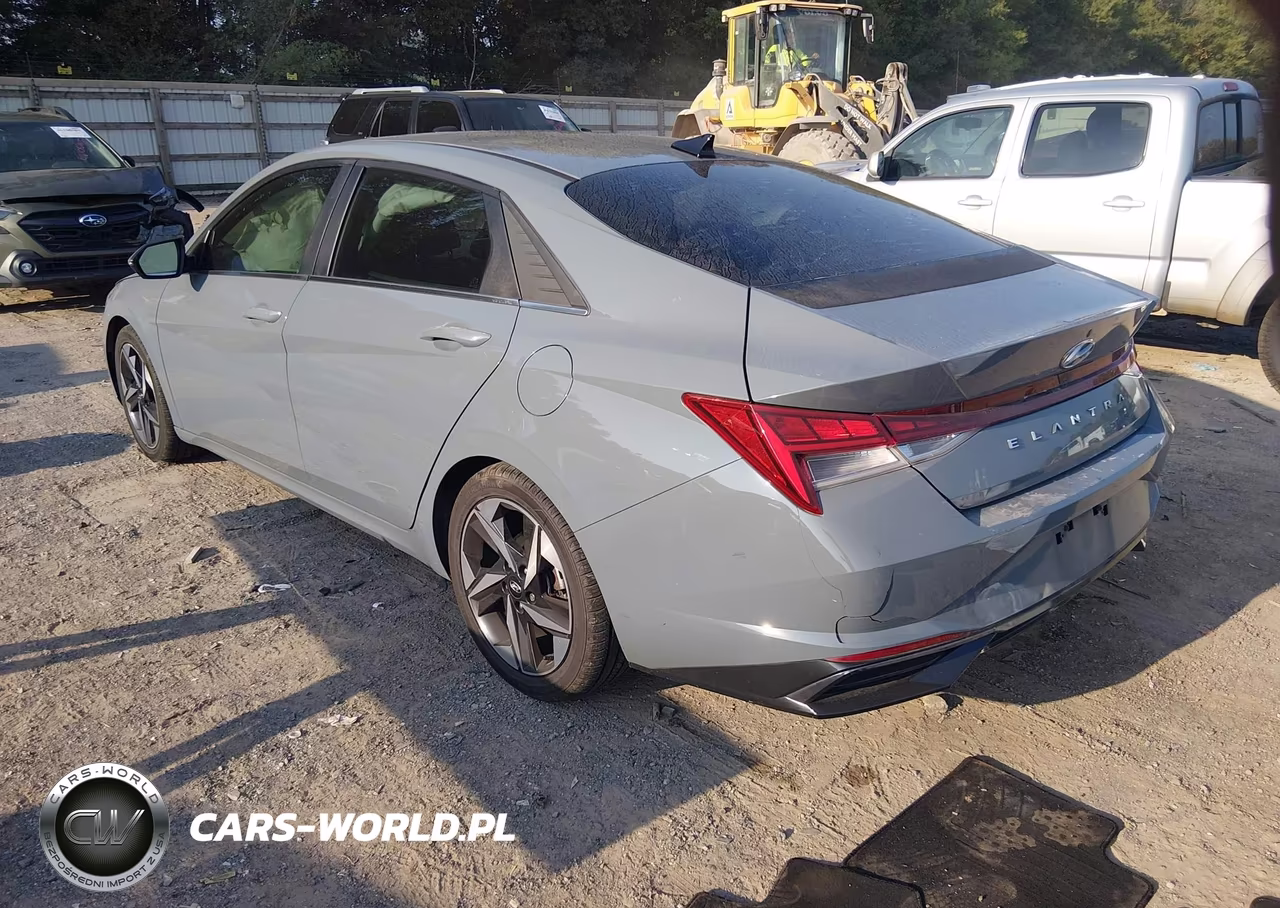 2021 Hyundai Elantra Sel VIN:KMHLN4AG9MU089630 - 3