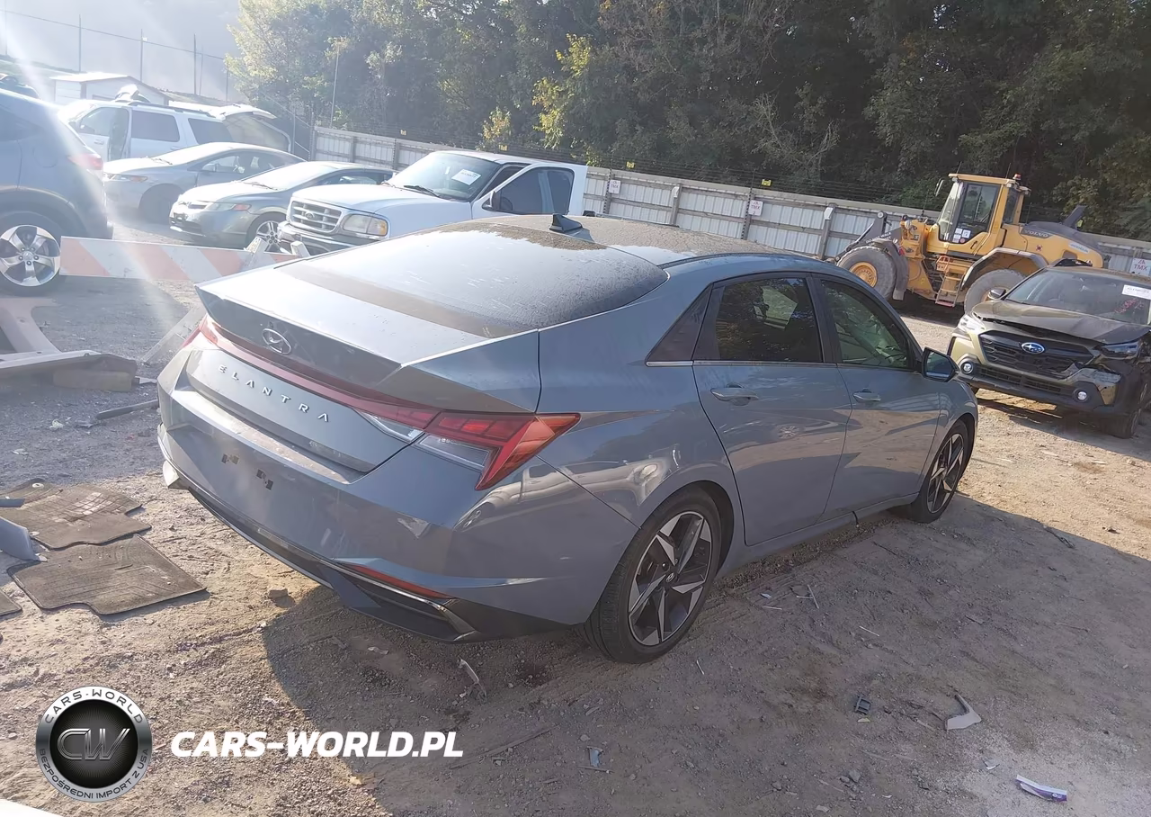 2021 Hyundai Elantra Sel VIN:KMHLN4AG9MU089630 - 4