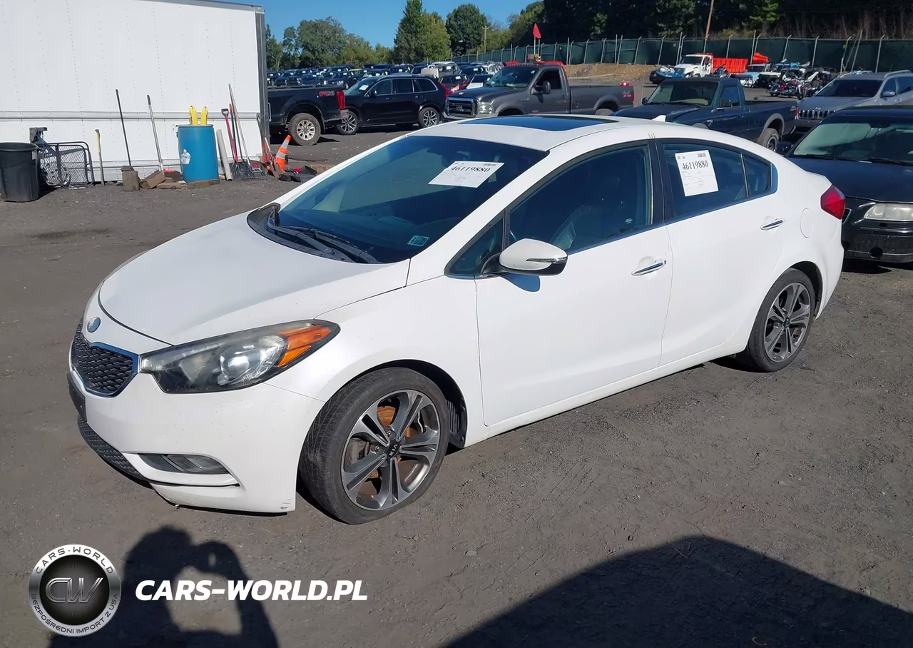 2014 Kia Forte Ex VIN:KNAFZ4A81E5084638 - 2