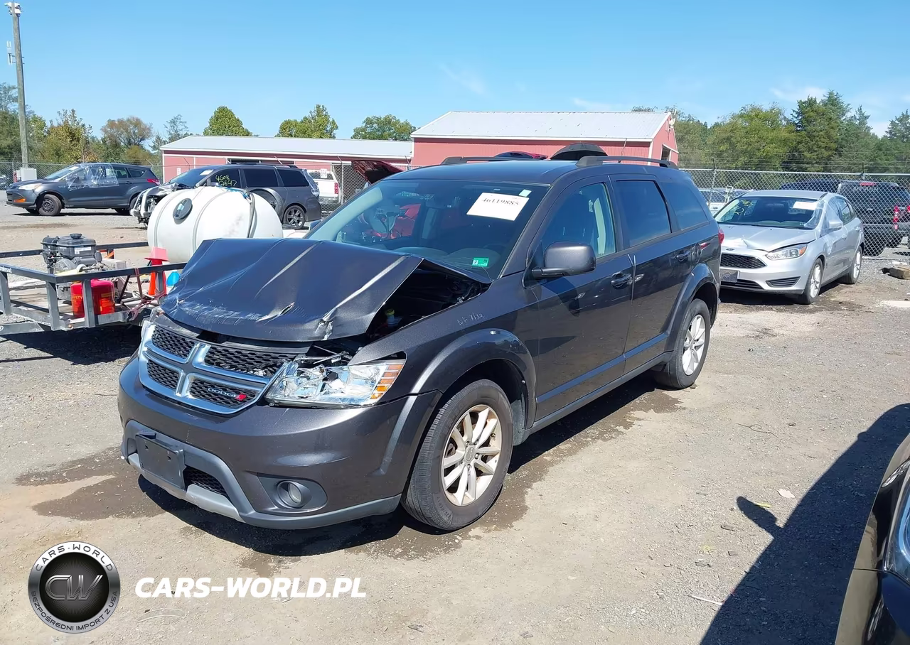 2016 Dodge Journey Sxt VIN:3C4PDDBG4GT196672 - 2