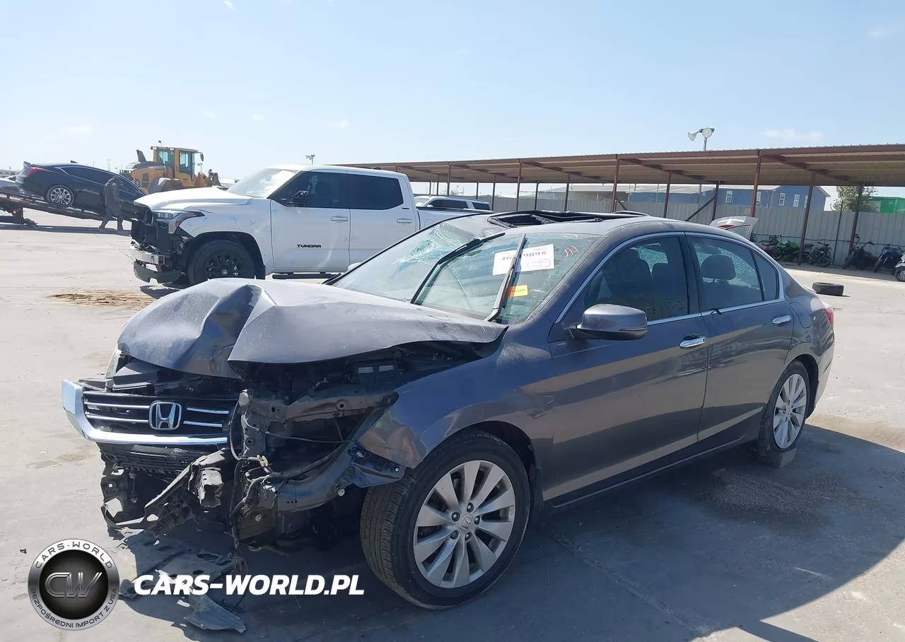 2014 Honda Accord Ex-L V-6 VIN:1HGCR3F81EA034534 - 2