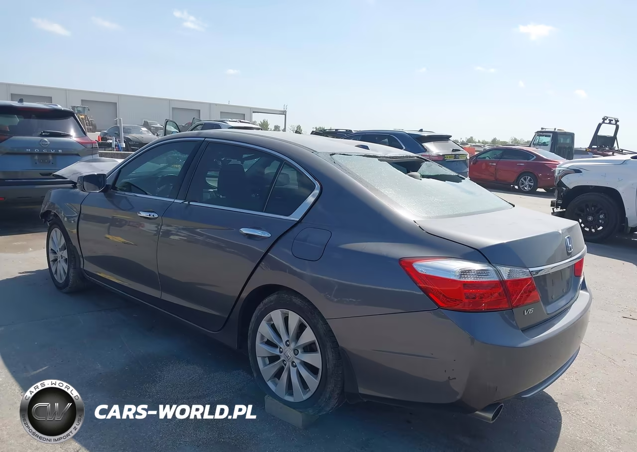2014 Honda Accord Ex-L V-6 VIN:1HGCR3F81EA034534 - 3