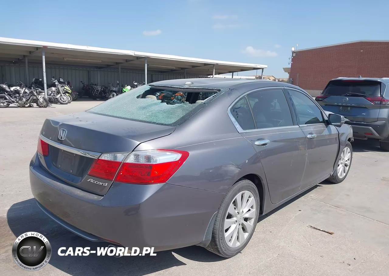 2014 Honda Accord Ex-L V-6 VIN:1HGCR3F81EA034534 - 4