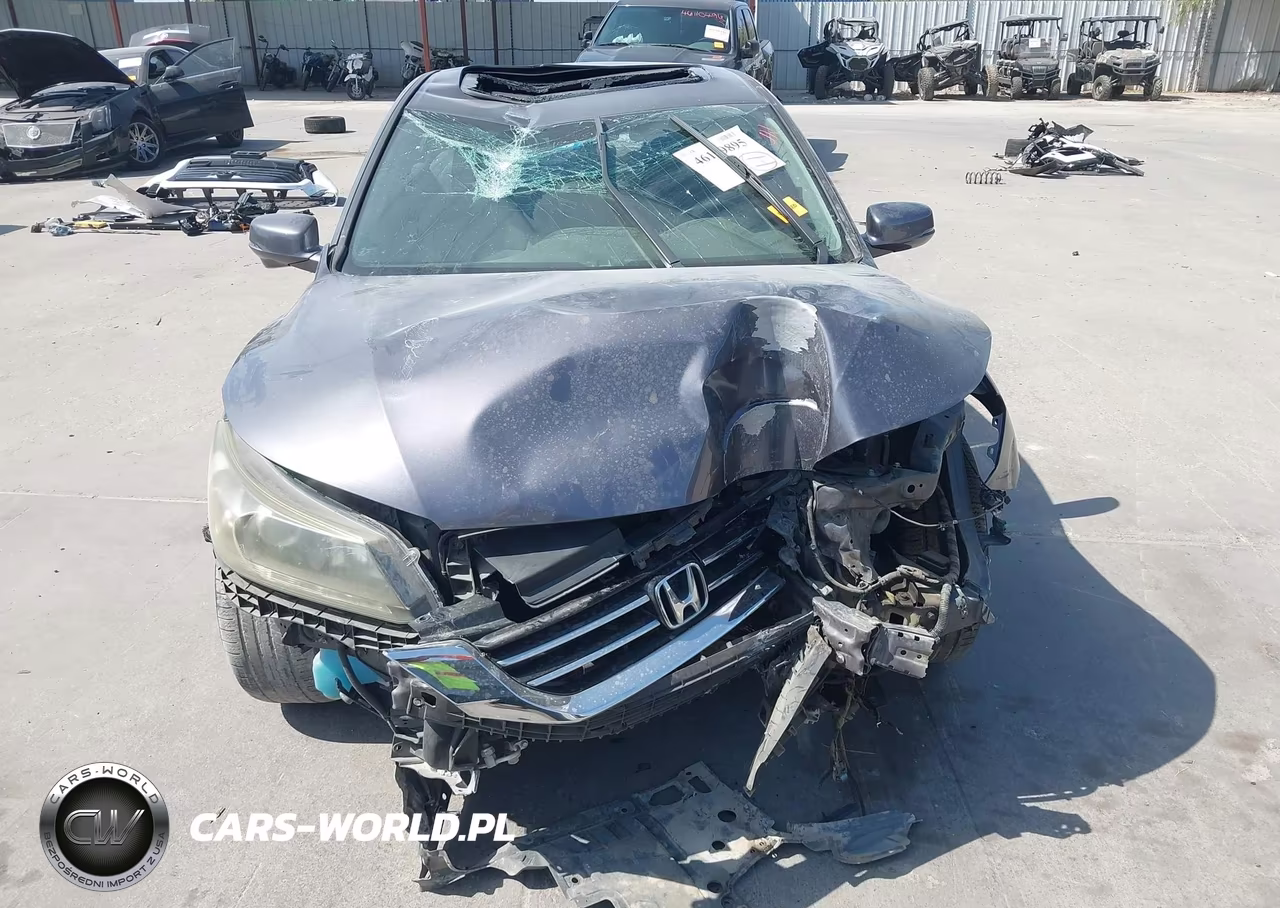 2014 Honda Accord Ex-L V-6 VIN:1HGCR3F81EA034534 - 6