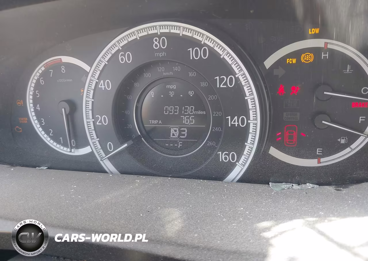 2014 Honda Accord Ex-L V-6 VIN:1HGCR3F81EA034534 - 7