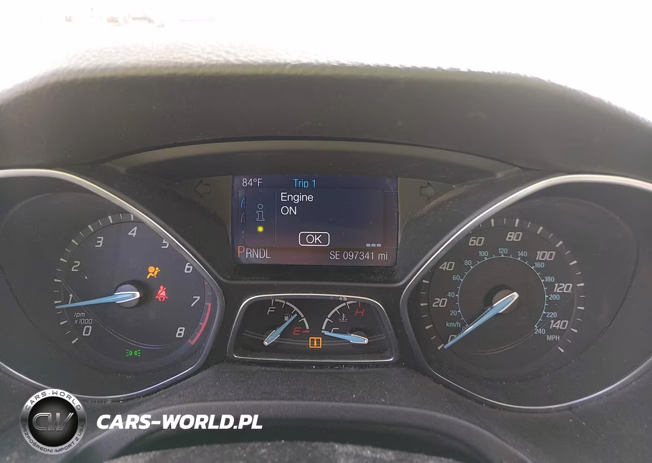 2014 Ford Focus Se VIN:1FADP3F29EL324681 - 7