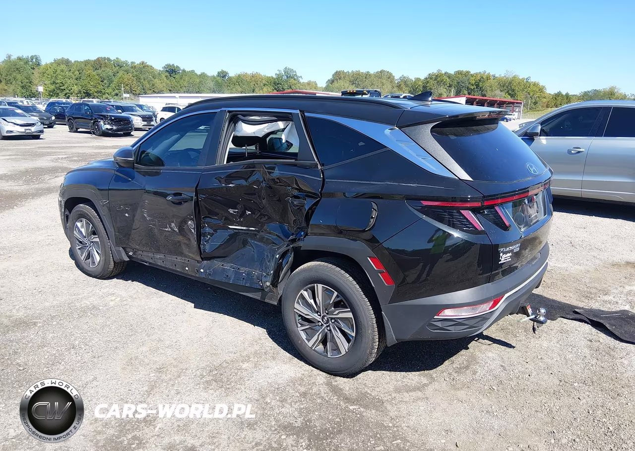 2023 Hyundai Tucson Hybrid Blue VIN:KM8JBCA19PU113855 - 3