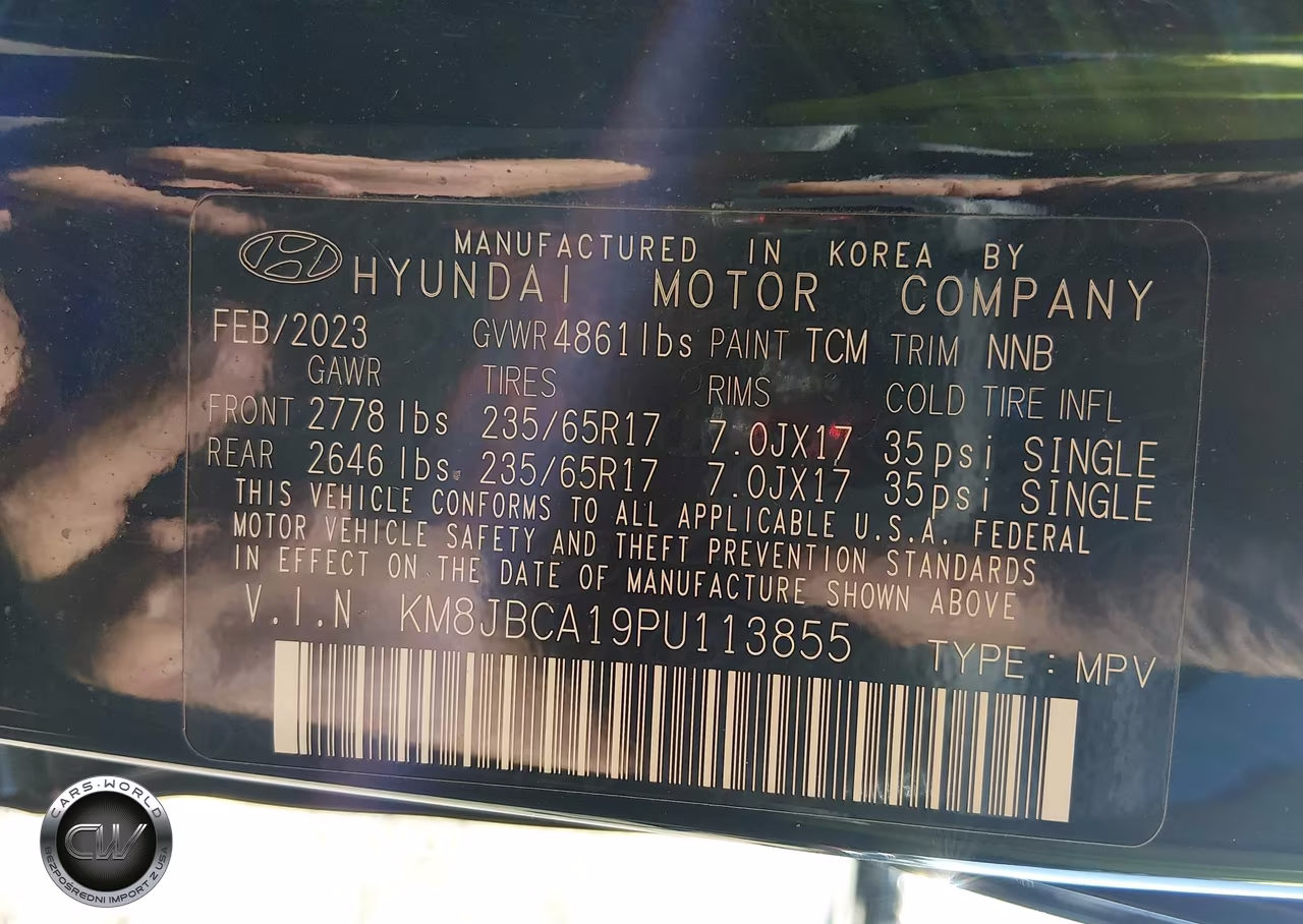 2023 Hyundai Tucson Hybrid Blue VIN:KM8JBCA19PU113855 - 9