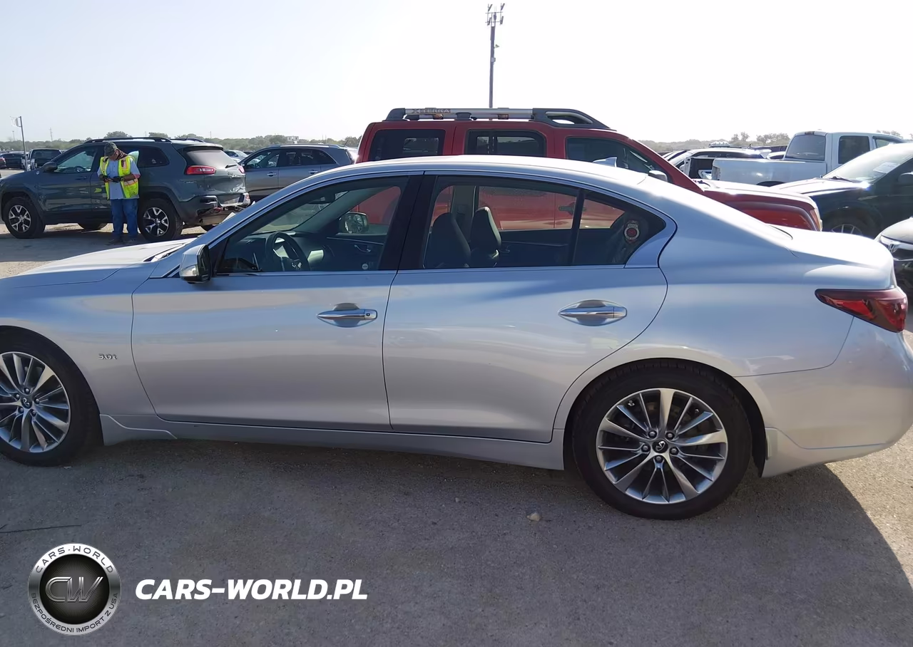 2018 Infiniti Q50 3.0T Luxe VIN:JN1EV7ARXJM444674 - 14