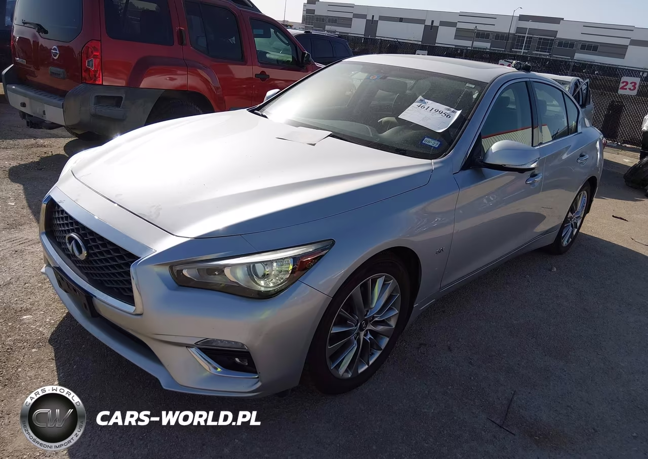 2018 Infiniti Q50 3.0T Luxe VIN:JN1EV7ARXJM444674 - 2