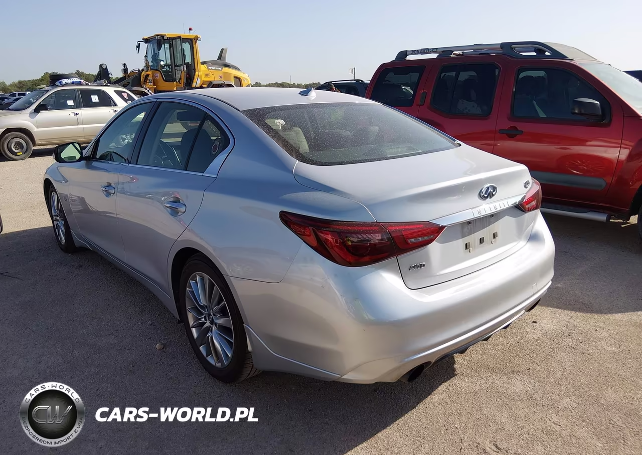 2018 Infiniti Q50 3.0T Luxe VIN:JN1EV7ARXJM444674 - 3