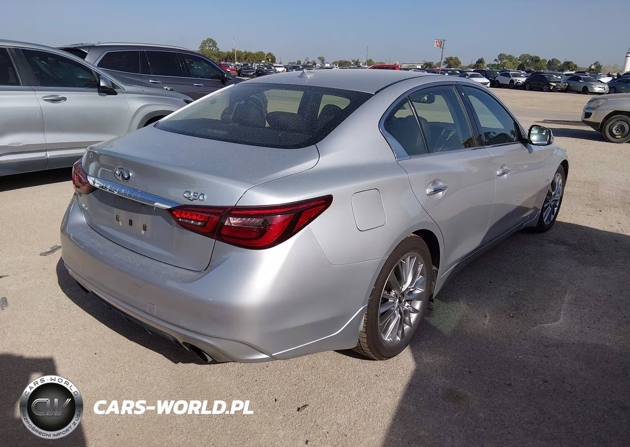2018 Infiniti Q50 3.0T Luxe VIN:JN1EV7ARXJM444674 - 4