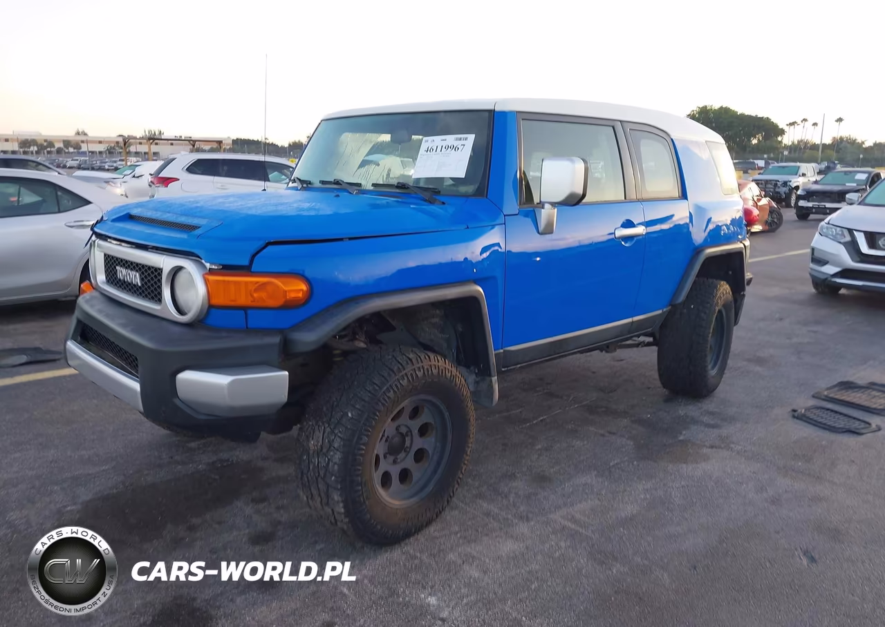 2007 Toyota Fj Cruiser VIN:JTEBU11FX70076160 - 2