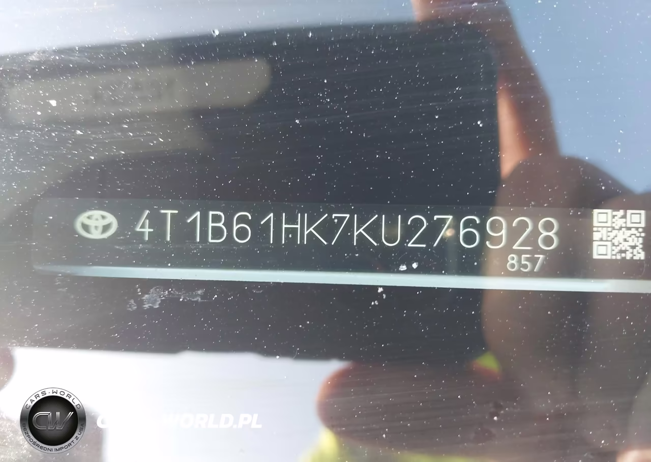 2019 Toyota Camry Xse VIN:4T1B61HK7KU276928 - 17